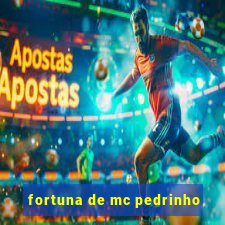 fortuna de mc pedrinho